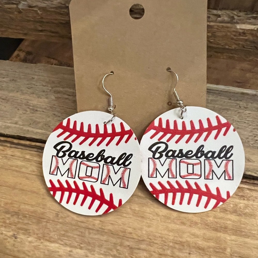 Baseball Mom Earrings